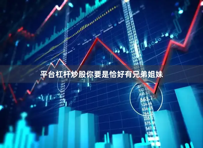 平台杠杆炒股你要是恰好有兄弟姐妹